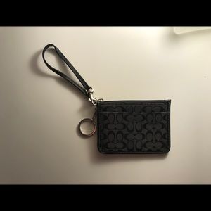Vintage Coach Wristlet/Keychain